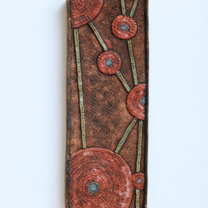 'Reflecting Motes Gather III' Wall Sculpture by Mary Cowan