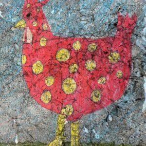 Create a funky Wax Crayon Batik on Paper with Rachel Tinniswood | Age 8-12 | 1pm 7th June 2025