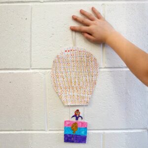 Hot Air Balloon Adventure' in Mixed Media with Orla Barry | 5-12 years | 10am