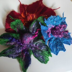 Flower Power, making felted flowers with Caóilfíonn Murphy O'Hanlon | 13 - 15 years | 4pm